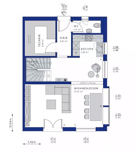 Doppelhaushälfte zum Kauf 444.090 € 5,5 Zimmer 121,6 m²<br/>Wohnfläche 480 m²<br/>Grundstück Villigst Schwerte 58239