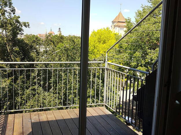 Penthouse zur Miete 865 € 2,5 Zimmer 67 m² 4. Geschoss frei ab 01.10.2025 Vogelmauer 45 Innenstadt Augsburg 86152