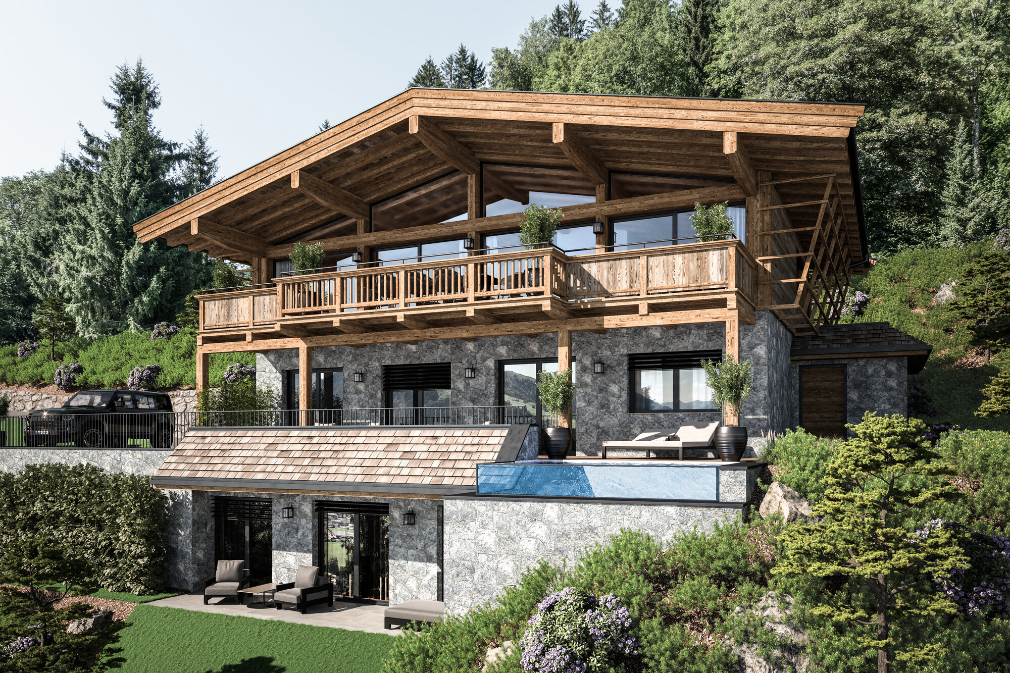 Einfamilienhaus zum Kauf 9.700.000 € 8 Zimmer 385 m²<br/>Wohnfläche 501 m²<br/>Grundstück Kirchberg in Tirol 6365