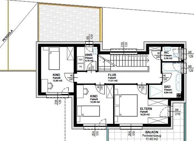 Doppelhaushälfte zum Kauf 533.000 € 4 Zimmer 108,7 m² 462 m² Grundstück Tribuswinkel 2512