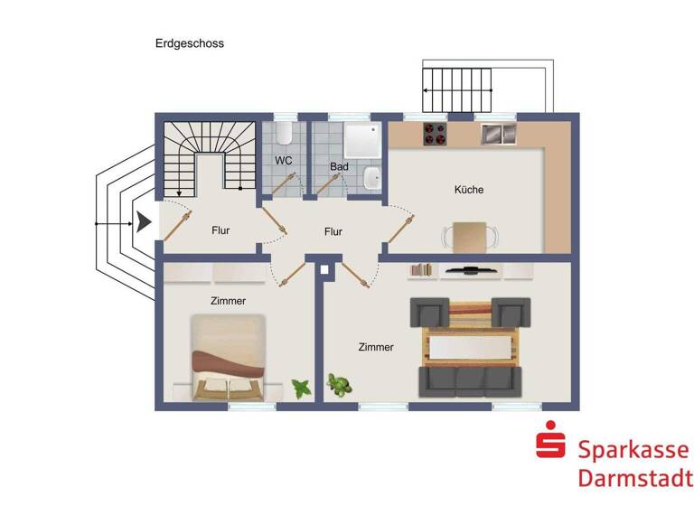 Einfamilienhaus zum Kauf 695.000 € 4 Zimmer 98,2 m² 809 m² Grundstück Griesheim 64347