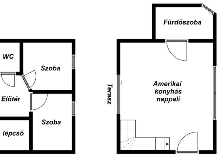 Studio zum Kauf 139.900 € 3 Zimmer 46 m² EG frei ab sofort Balatonföldvár 8623
