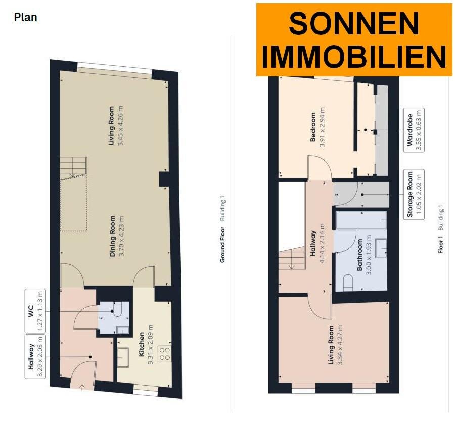 Maisonette zum Kauf 390.000 € 3 Zimmer 92 m²<br/>Wohnfläche 2.<br/>Geschoss Wien 1100