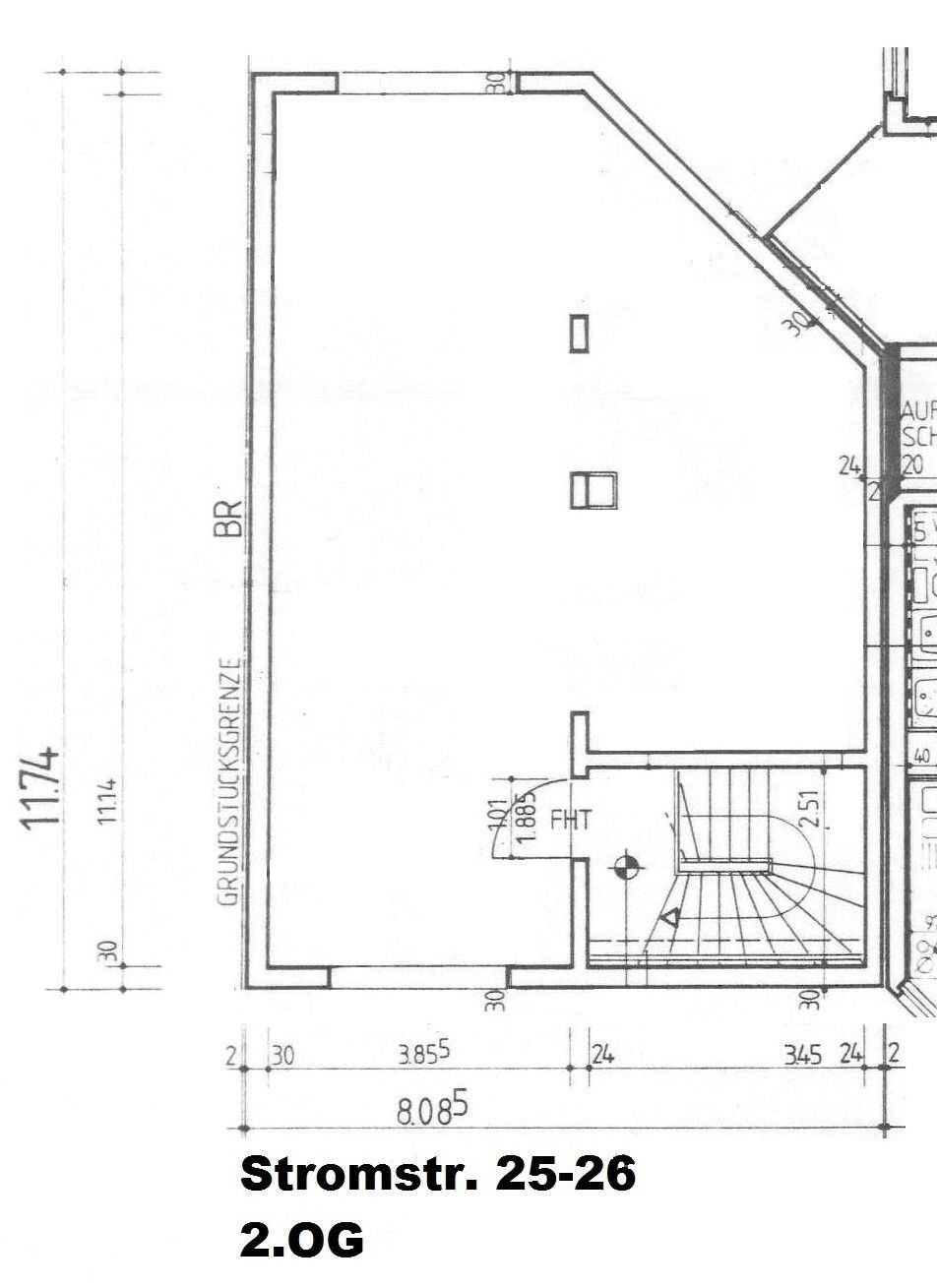 Praxisfläche zur Miete provisionsfrei 12.500 € 786 m²<br/>Bürofläche Stromstr. 25 Moabit Berlin 10551