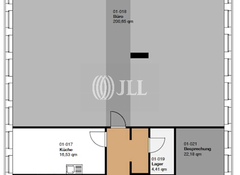 Bürofläche zur Miete provisionsfrei 15 € 310 m² Bürofläche teilbar ab 310 m² Zentrum-Ost Leipzig 04103