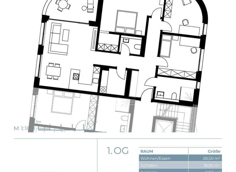 Wohnung zur Miete - Erstbezug 1.494 € 4 Zimmer 110,7 m² 1. Geschoss frei ab 01.07.2026 Sehnde 31319