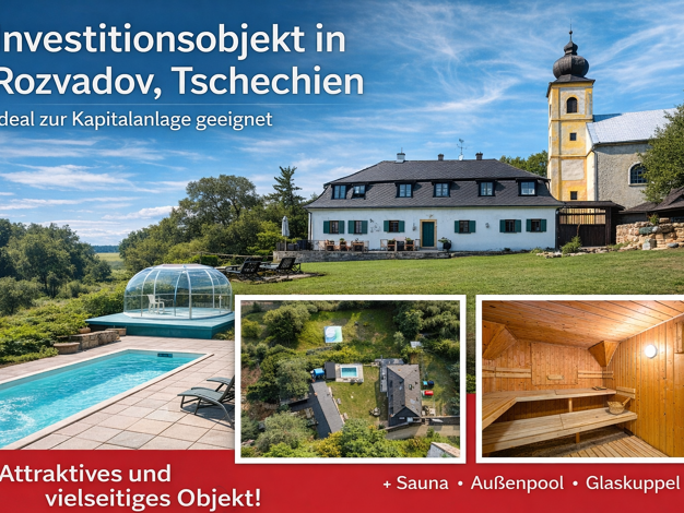 Haus zum Kauf provisionsfrei 559.600 € 13 Zimmer 650 m² 3.730 m² Grundstück Rozvadov 348 06