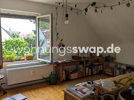 Wohnung zur Miete Tauschwohnung 400 € 1 Zimmer 34 m² 2. Geschoss Südstadt Heidelberg 69126