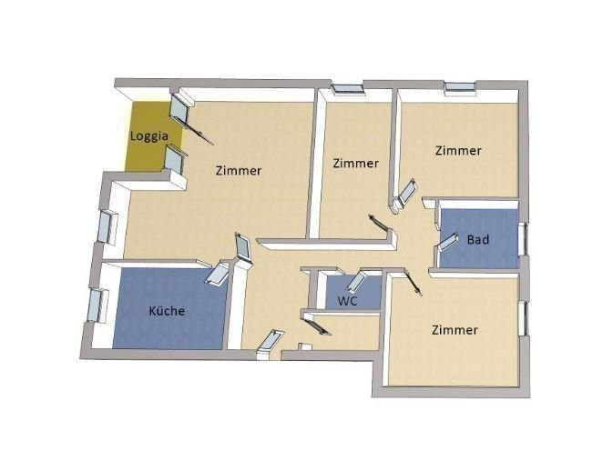 Wohnung zum Kauf 499.000 € 4 Zimmer 108 m²<br/>Wohnfläche Köpenick Berlin 12524