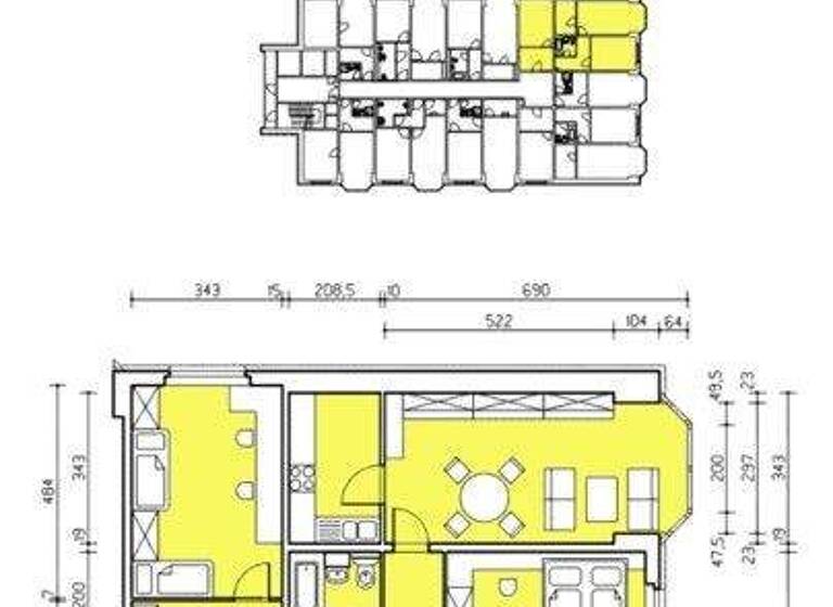 Wohnung zur Miete 620 € 2 Zimmer 81,1 m² 13. Geschoss frei ab 08.03.2026 Postelwitzer Str. 2 Gruna Dresden 01277