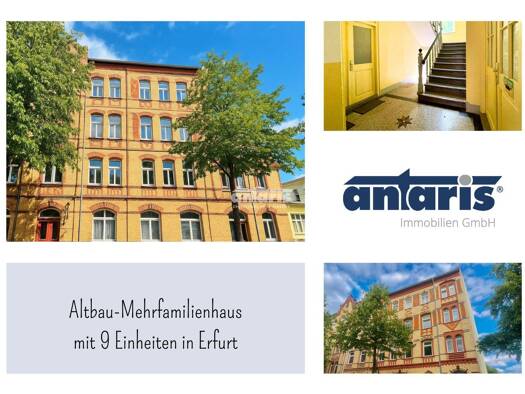 Mehrfamilienhaus zum Kauf als Kapitalanlage geeignet 950.000 € 437 m² 209 m² Grundstück Krämpfervorstadt Erfurt 99085