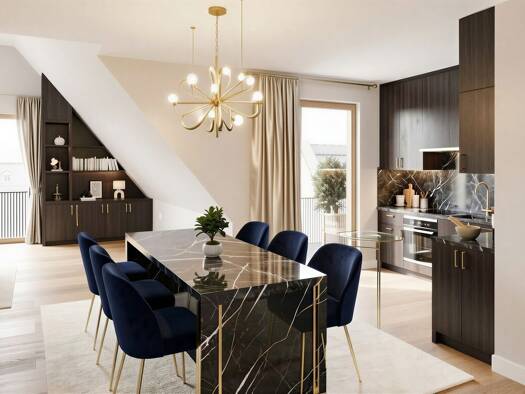 Wohnung zum Kauf - Erstbezug provisionsfrei 1.515.000 € 4 Zimmer 107 m² 3. Geschoss Ladenburger Straße 14 Neuenheim Heidelberg 69120