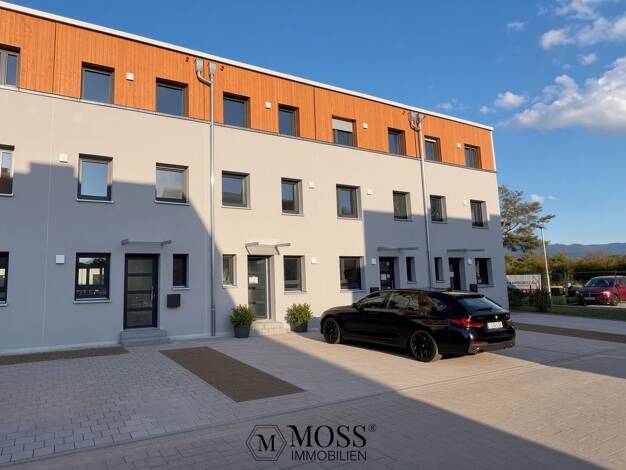 Reihenmittelhaus zur Miete - Erstbezug 1.968 € 4 Zimmer 128 m² 190 m² Grundstück frei ab 01.12.2026 Bischweier 76476