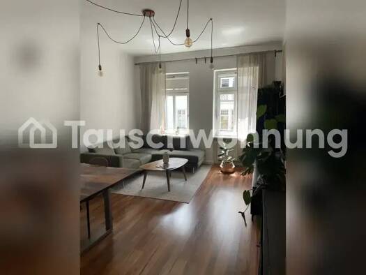 Wohnung zur Miete Tauschwohnung 700 € 3 Zimmer 83 m² 3. Geschoss Südvorstadt Leipzig 04275