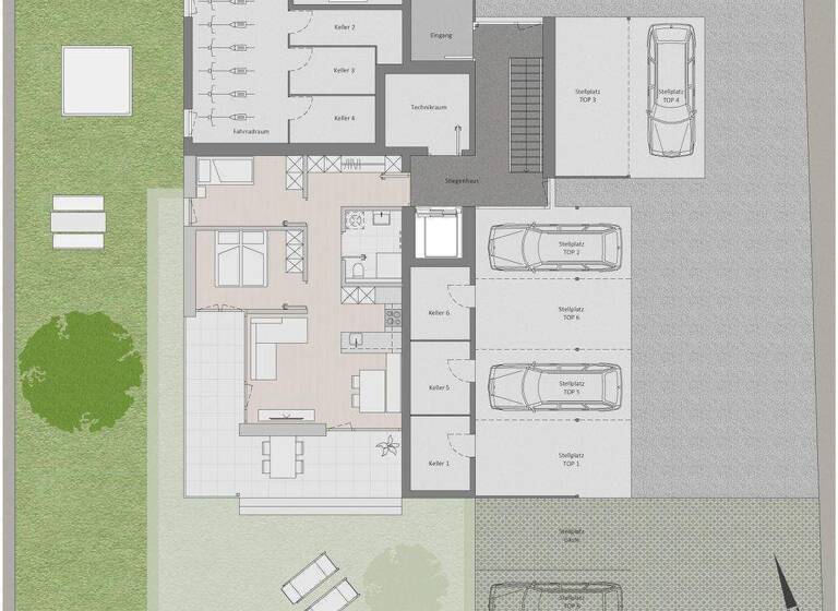 Penthouse zum Kauf - Erstbezug provisionsfrei 822.500 € 4 Zimmer 93,8 m² Rhombergstraße Hörbranz 6912