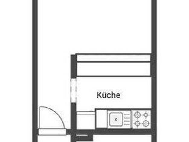 Wohnung zur Miete 436 € 1 Zimmer 34 m² 1. Geschoss Berliner Straße 113 Barmen Wuppertal 42275