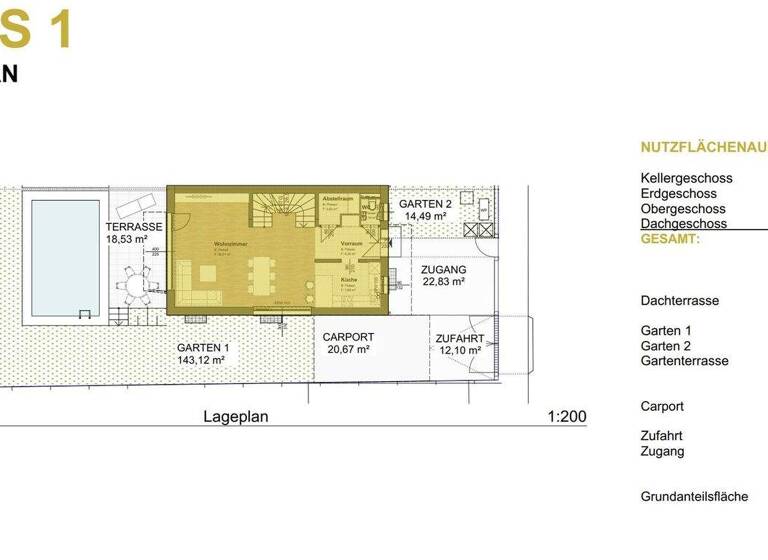 Doppelhaushälfte zum Kauf - Erstbezug 1.189.900 € 5 Zimmer 156,9 m² 307 m² Grundstück SCHUBERTGASSE 17 Klosterneuburg 3400