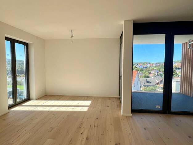 Wohnung zur Miete - Erstbezug 1.025 € 4 Zimmer 116,9 m² 1. Geschoss frei ab sofort Am Sandberg 18 Hohenburg 92277