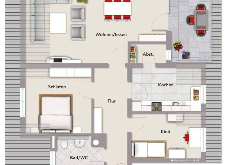 Wohnung zum Kauf 245.000 € 3 Zimmer 77,6 m² Oberkirch 77704