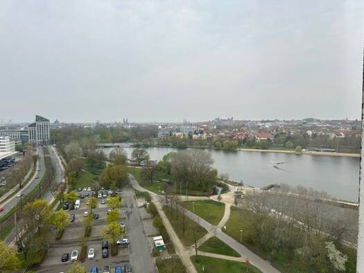 Studio zur Miete 600 € 1 Zimmer 29 m² 14. Geschoss frei ab sofort Norikerstraße 19 Tullnau Nürnberg 90402