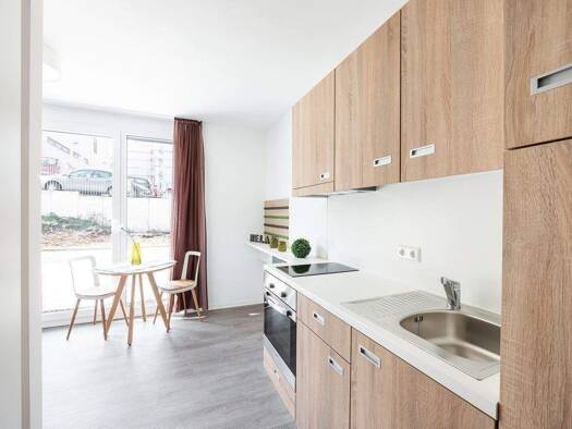 Studio zur Miete 533 € 1 Zimmer 19 m² 6. Geschoss frei ab 01.12.2025 Jägerstraße 25 Westviertel Essen 45127