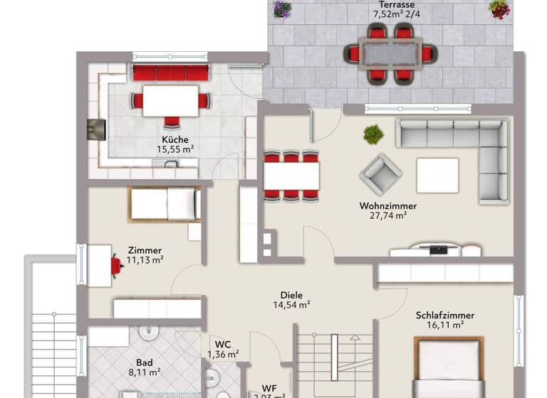 Einfamilienhaus zum Kauf 395.000 € 7 Zimmer 160 m² 820 m² Grundstück frei ab sofort Ellgau 86679