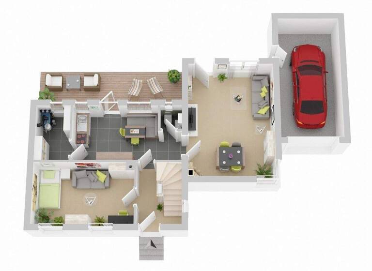 Doppelhaushälfte zum Kauf provisionsfrei 199.000 € 4 Zimmer 107 m² 419 m² Grundstück Kappeln 24376