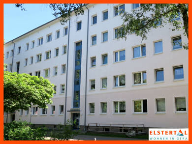 Wohnung zur Miete 384 € 3 Zimmer 60 m² EG Enzianstraße 8 Innenstadt Gera 07545
