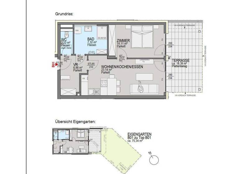 Wohnung zum Kauf 395.100 € 2 Zimmer 53,7 m² Pörtschach am Wörthersee 9210