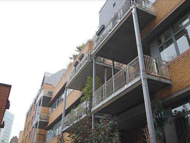 Wohnung zur Miete 1.190 € 2,5 Zimmer 87 m² 2. Geschoss Quadrate Mannheim / Innenstadt/Jungbusch 68159