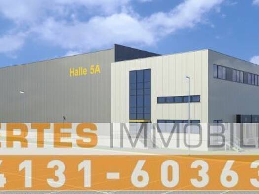 Lagerhalle zur Miete - Erstbezug 5.759 m² Lagerfläche Hamburg 21035