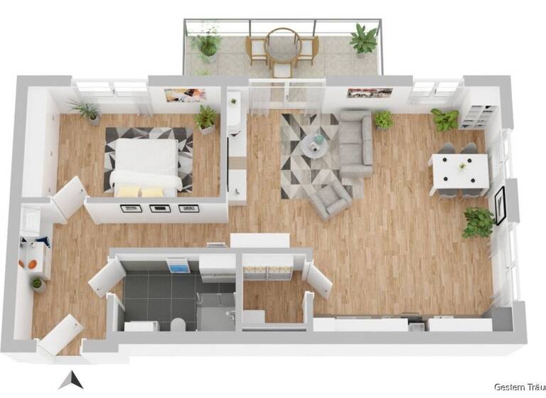 Wohnung zum Kauf provisionsfrei 375.000 € 2 Zimmer 71,5 m² Neustadt Titisee-Neustadt 79822