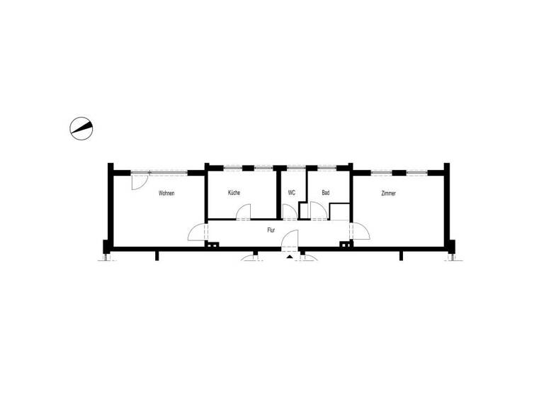 Wohnung zur Miete 441 € 2 Zimmer 63 m² Hummelnstück 18 Rahmede Altena 58762