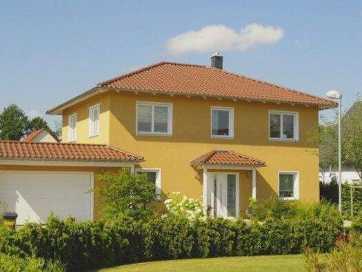 Einfamilienhaus zum Kauf - Erstbezug provisionsfrei 679.750 € 6 Zimmer 153 m² 1.380 m² Grundstück frei ab 30.04.2027 Graßdorfer Straße 50 Taucha Taucha 04425
