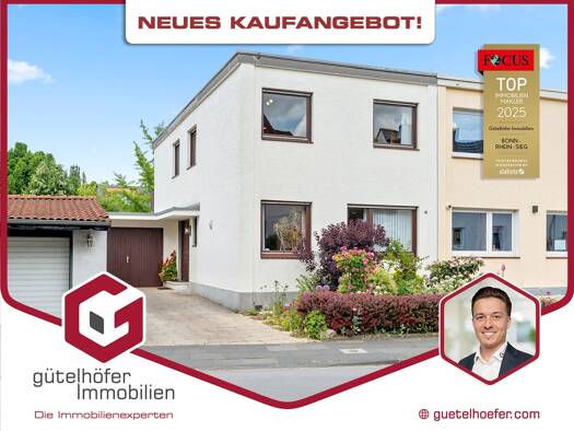 Doppelhaushälfte zum Kauf 549.000 € 5 Zimmer 121 m² 348 m² Grundstück Bonn / Ippendorf 53127