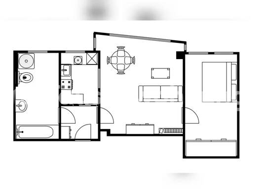 Wohnung zur Miete Tauschwohnung 400 € 2 Zimmer 53 m² 1. Geschoss Striesen-West Dresden 01307