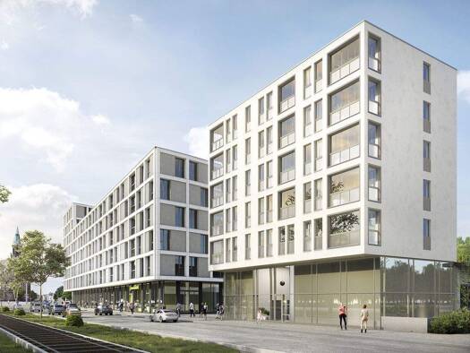 Wohnung zur Miete 915 € 2 Zimmer 52,3 m² 5. Geschoss frei ab sofort Hainstraße 11 Gleißhammer Nürnberg 90478