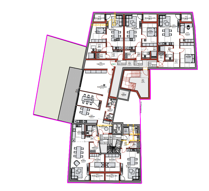 Bürofläche zur Miete 13 € 500 m²<br/>Bürofläche ab 250 m²<br/>Teilbarkeit Innenstadt Recklinghausen 45657