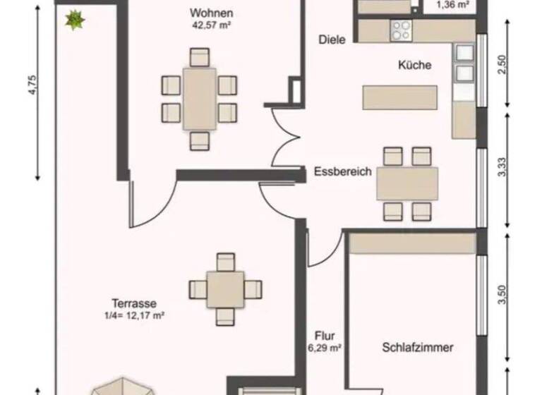 Terrassenwohnung zum Kauf 590.000 € 2 Zimmer 137 m² 4. Geschoss Lohbrügge Hamburg 21031