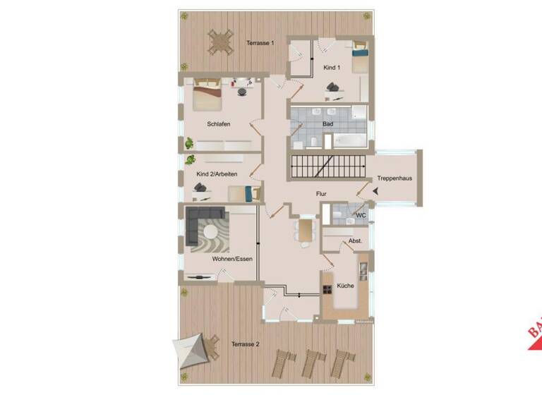 Wohnung zum Kauf 695.000 € 4 Zimmer 128 m² Böblingen 71032