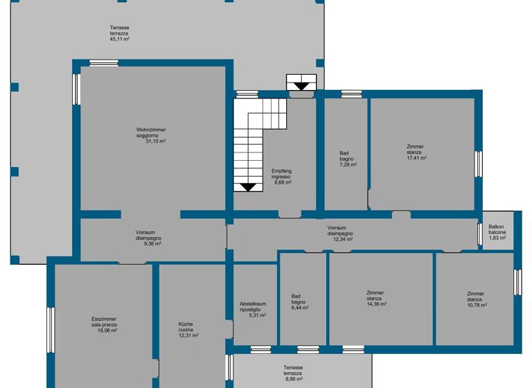 Haus zum Kauf 450.000 € 4 Zimmer 400 m² 1.800 m² Grundstück frei ab sofort Castel San Niccolò
