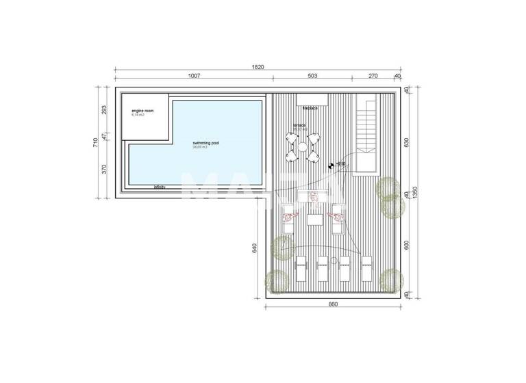 Studio zum Kauf 1.100.000 € 4 Zimmer 138,6 m² EG Icici 51414