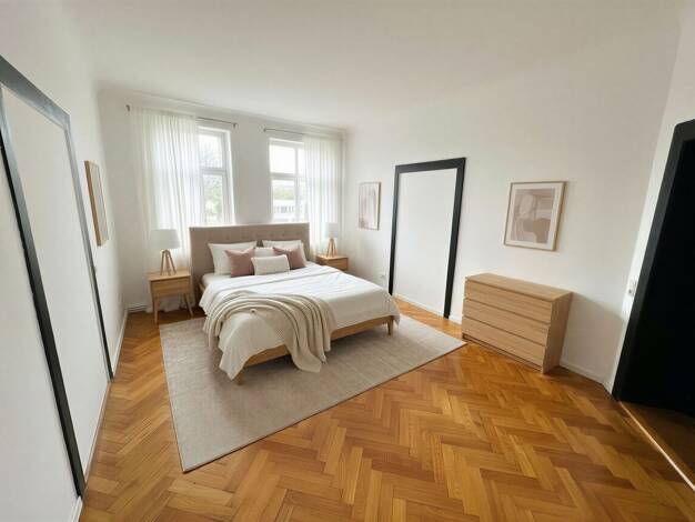 Wohnung zur Miete 1.699 € 4 Zimmer 146,6 m² 2. Geschoss Robert-Koch-Straße 9 Strehlen Dresden 01219