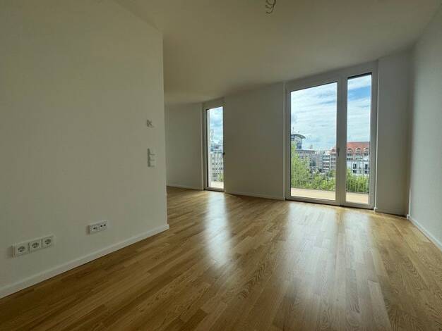 Wohnung zur Miete 809 € 2 Zimmer 52 m² 5. Geschoss Johann-Eck-Straße 4 Neustadt-Neuschönefeld Leipzig 04315