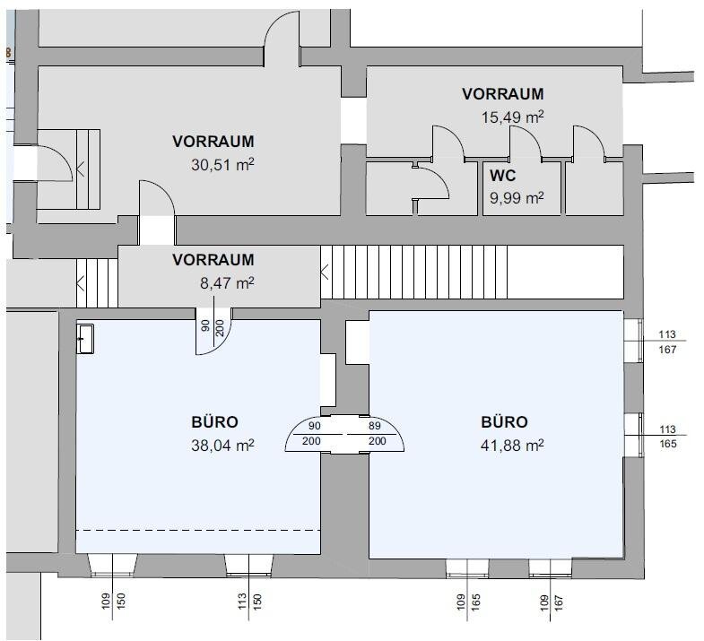 Bürofläche zur Miete 552 € 2 Zimmer 80 m²<br/>Bürofläche Spitalstraße Gmunden 4810