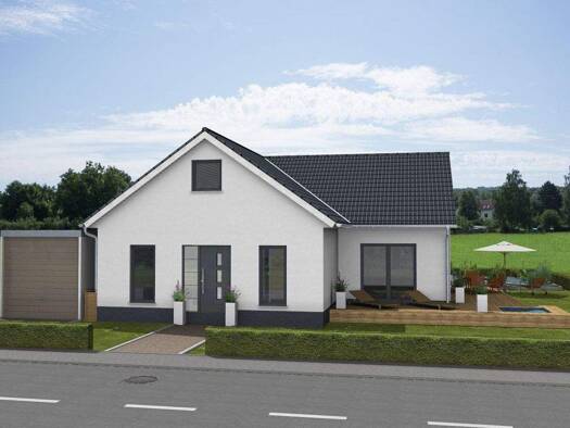 Bungalow zum Kauf - Erstbezug 325.398 € 3 Zimmer 96 m² 612 m² Grundstück Großpötzschau 12 Pötzschau Rötha 04571