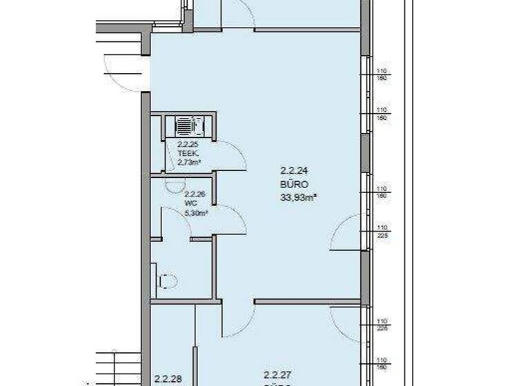 Büro zur Miete 816 € 3 Zimmer Straßganger Straße Wetzelsdorf Graz 8052