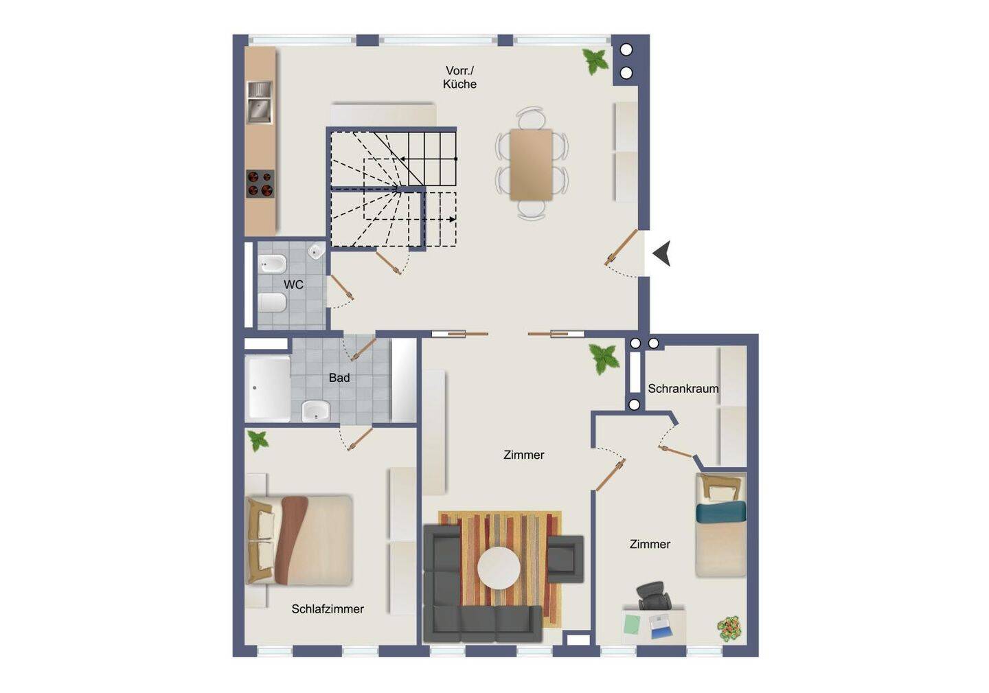 Wohnung – Linz, Altstadtviertel, Innere Stadt - Ansicht 5