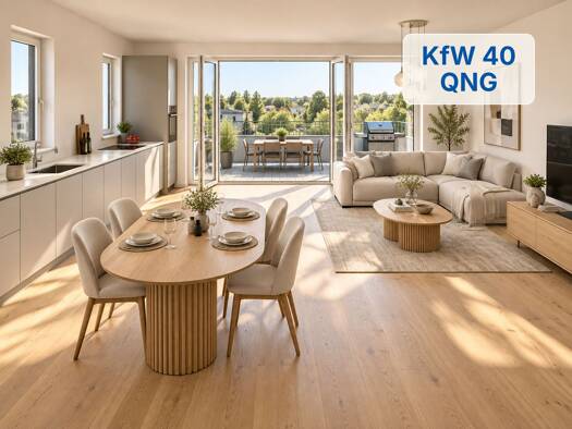 Penthouse zum Kauf - Neubau provisionsfrei 651.600 € 3 Zimmer 108,6 m² Geschoss 2/3 frei ab 01.12.2027 Dollnsteiner Straße Reichelsdorf Nürnberg 90453