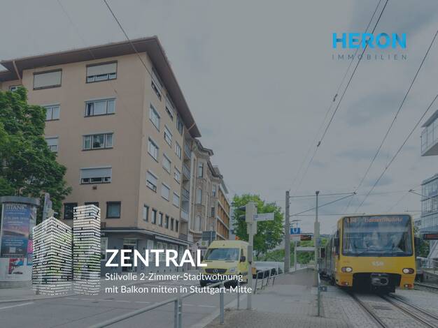 Wohnung zur Miete 1.740 € 2 Zimmer 64,9 m² 3. Geschoss Mitte Stuttgart 70174